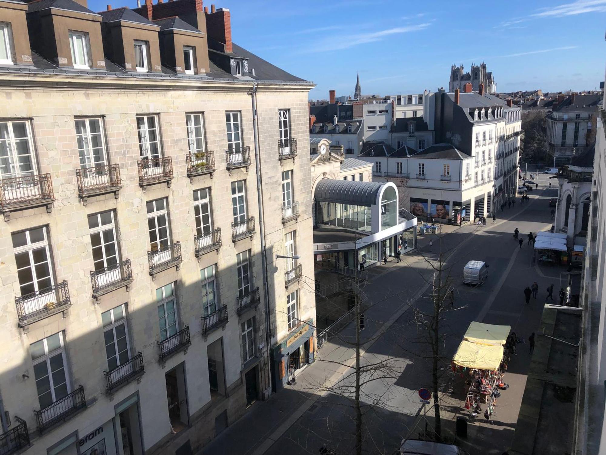 Appt 3 Chambres Hyper Centre Tres Calme Tres Clair Quartier Place Royale, Parking Gratuit 낭트 외부 사진