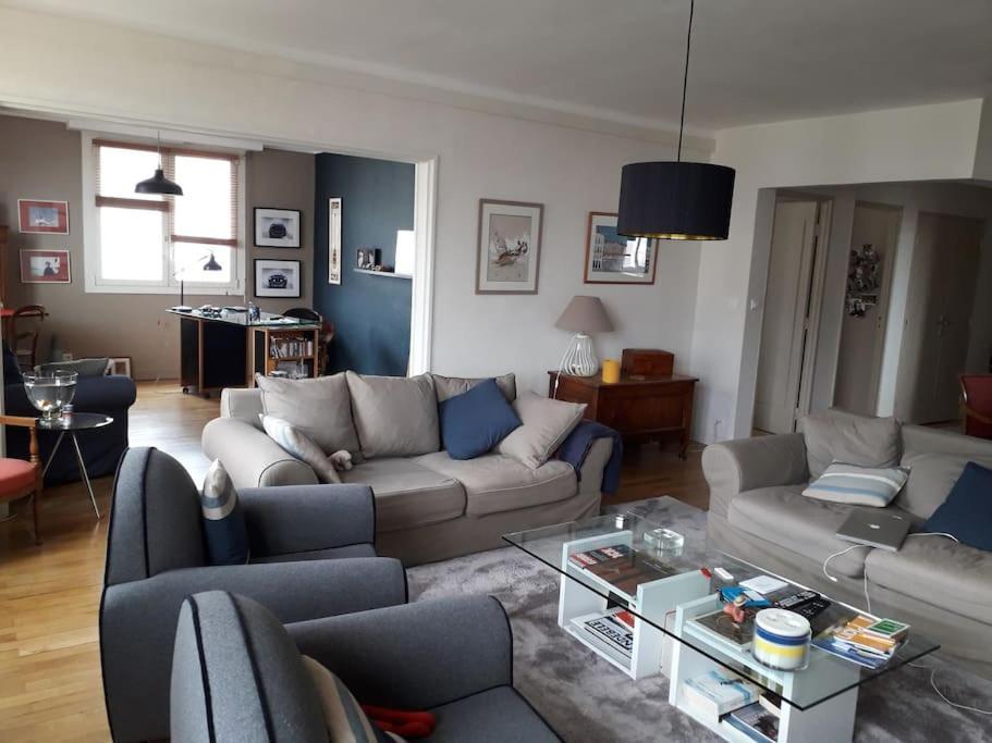 Appt 3 Chambres Hyper Centre Tres Calme Tres Clair Quartier Place Royale, Parking Gratuit 낭트 외부 사진